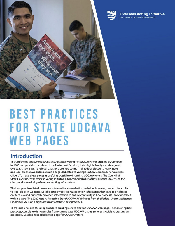 Best Practices PDF cover page